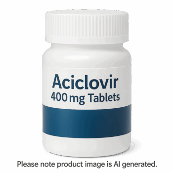 Aciclovir 400mg Tablets for herpes virus treatment