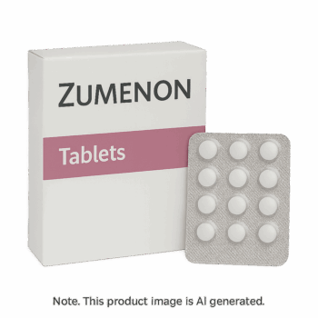 Box of Zumenon Tablets for menopausal symptom relief