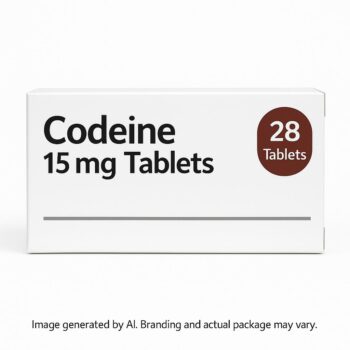 Codeine 15mg Packaging